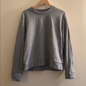 Outdoor Voices Grey Sweatshirt Size Large